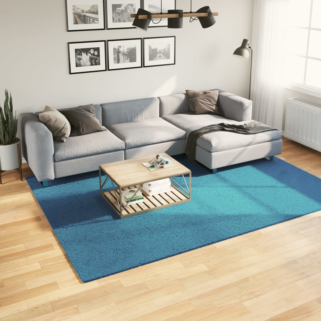 Vidaxl Teppich Oviedo Kurzflor, Türkis, 200X280 Cm