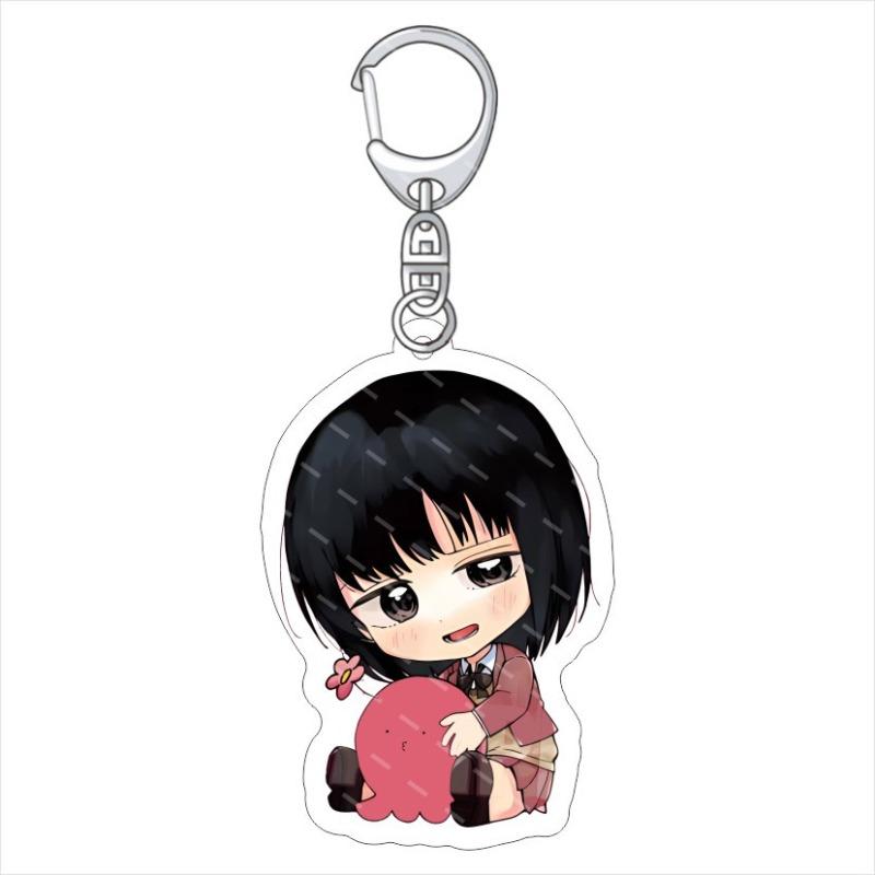 Takopi’S Original Sin Japanese Anime Peripherals Acrylic Keychains Collectible Backpack Key Ring Creative Birthday Gifts Toy