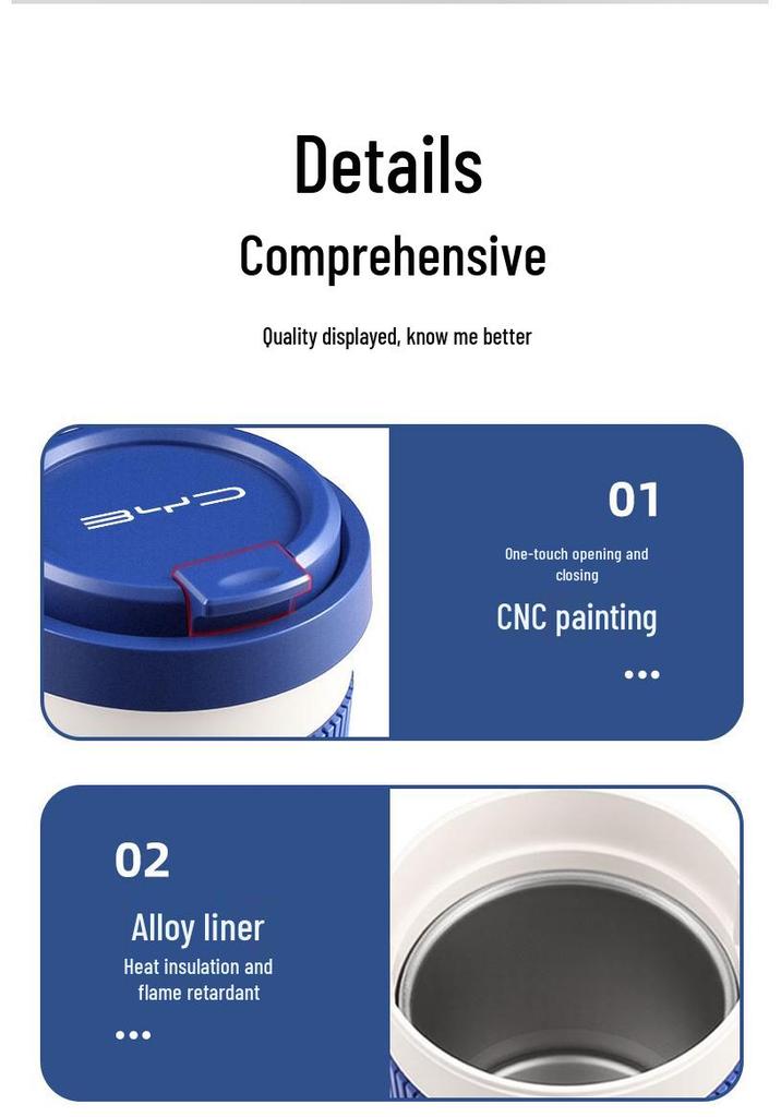 BYD Compatible Car Ashtray/Coffee Cup: Sea Lion, Dolphin, Seagull, Qin, Han, Song, Yuan, Xia, Tang Models