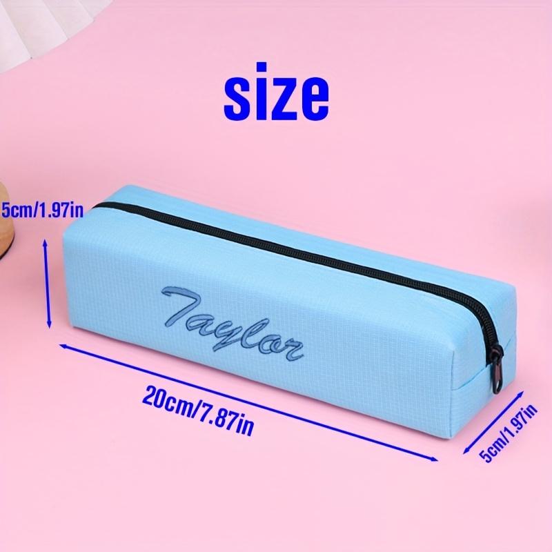 Customization of Personalized Gifts Large Capacity Student Pencil Case Storage Simple Students Convenient Stationery Bag
