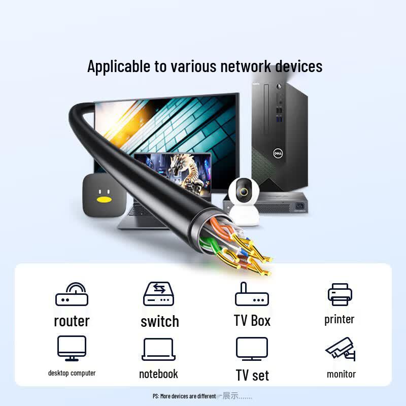 SAMZHE CAT6 Outdoor Pure Copper Network Cable
