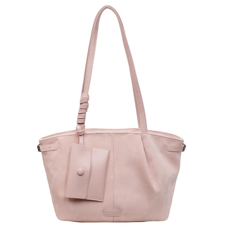 Spring fashion large-capacity shoulder commuter bag women's bag 2025 new simple support bag versatile underarm bag ins