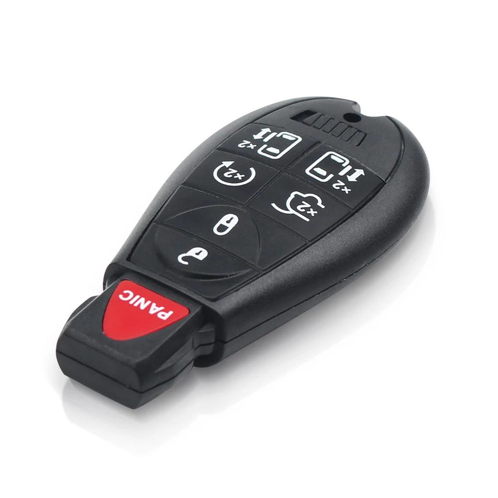 KEYYOU 7 6+1 Buttons Car Remote Control Key M3N5WY783X IYZ-C01C Fob 433Mhz For Dodge Caravan Chrysler Town Country Jeep