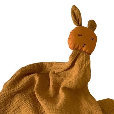 Rabbit Attachment Doll, Mustard, Korean Baby Products
