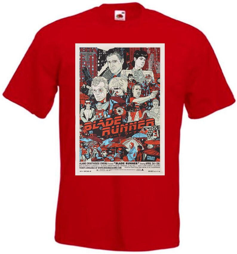 

26 Blade Runner v152 T shirt red movie poster all sizes S-5XL Unisex T-Shirt XXL