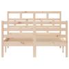 VidaXL Cadre de lit Bois de pin massif 120x200 cm 3101278