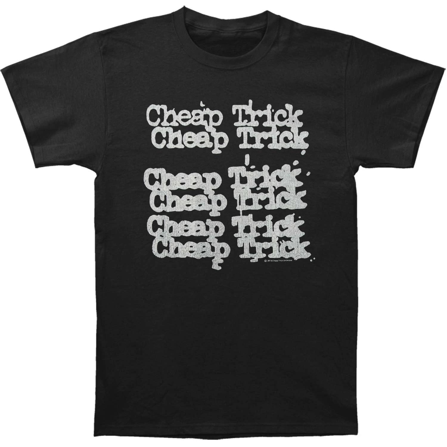 Little Boys  Cheap Trick Name Repeat T-shirt 2T Black L