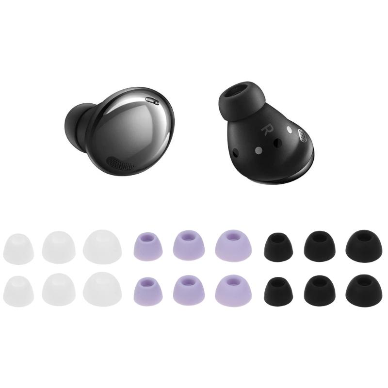 3Pairs Earbuds Cover In-Ear Tips Soft Silicone Ear Buds Accessories for SM R510 Galaxy buds2 pro Sports Earphone Eartips