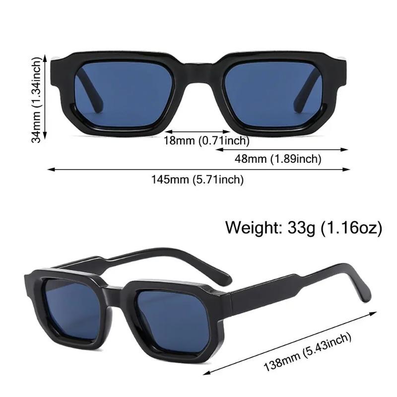 Fashion Retro Small Square Frame Sunglasses Women Shades Uv400 Protection Vintage Punk Men Outdoor Sports  Sun Glasses