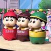 Anime crayon Shin-shin peripheral, Nohara Shinosuke, cute doll creative figure tide play car ornament gift