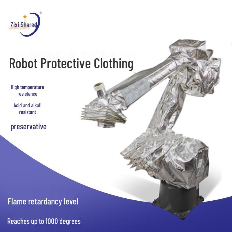 Zi Xi An Chuan 1EPX2050 Waterproof, Anti-Corrosion, Flame-Retardant, Oil-Proof Aluminum Foil Protective Suit Customize more *In-stock items