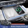 Silicone Pad for Zeekr 8X Center Console Wireless Charger - Interior Decoration & Modification Accessory