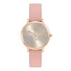 Authorized Dealer [OLIVIA BURTON] Olivia Burton Watch Ladies Ob24000018 Signature 28mm B Ultra Slim Carnation Gold & Blush Leather Strap Watch
