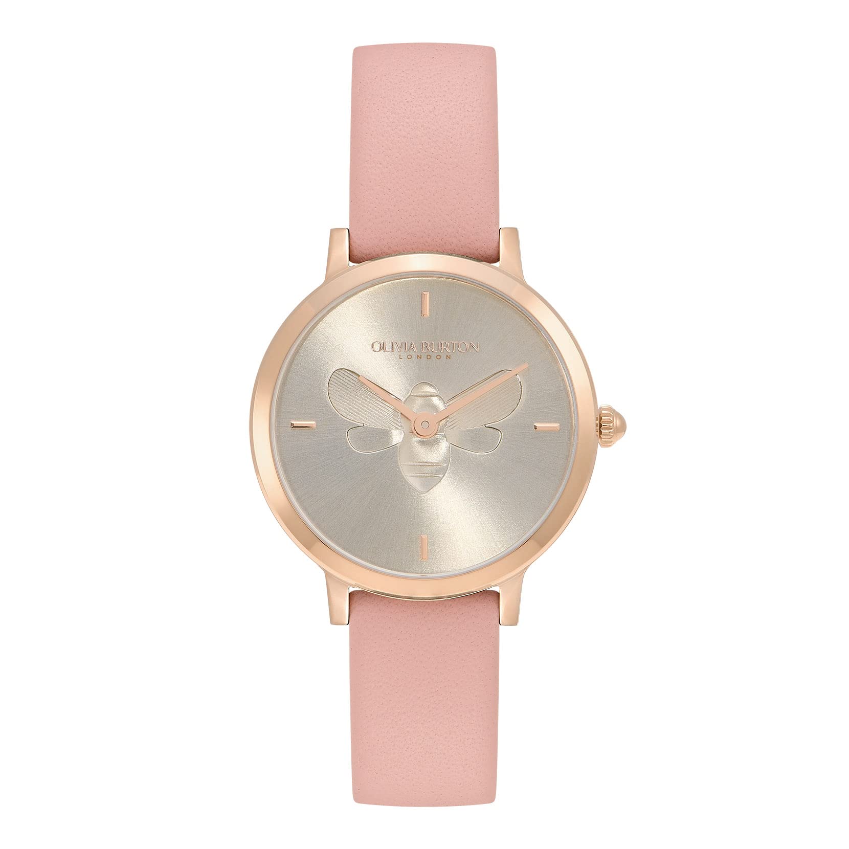 

Авторизованный дилер Olivia Burton Watch Ladies ob24000018 Signature 28mm Bee Ultra Slim Carnation Gold Matered Leather Strap Watch [OLIVIA BURTON] &
