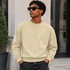 Men's Color Casual Loose Fit Pullover Sweatshirt