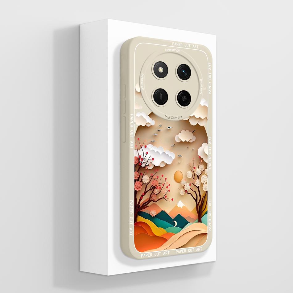 For Honor Magic 7 Lite Case Cute Panda Soft Liquid Silicone Funda High Quality Back Cover For Magic7 Lite Phone Protector Gift