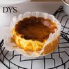Individual Paper Trays for Baking 50 Pcs Basque Burnt Cheesecake Liners, Pre Folded Non Stick Parchment Cups Liners Cake 4/6/8 Inch Molds, Food Grade