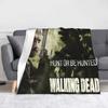 The Walking Dead Horror Movie Blanket Fleece Rick Grimes Daryl Dixon Carl Comic Warm Throw Blanket for Bedding Couch Bed Rug