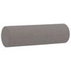 3 Piece Sofa Set with Cushions Taupe Fabric