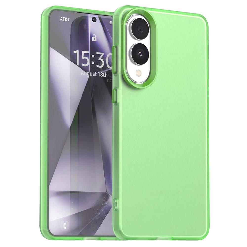 For Samsung Galaxy S25 Edge Case PC+TPU+PET Matte Anti-Drop Phone Back Cover