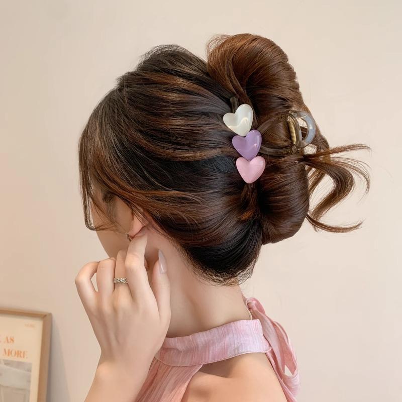 2025 Elegant Large Hair Clip for Women - Chic Shark Design for Thick Hair