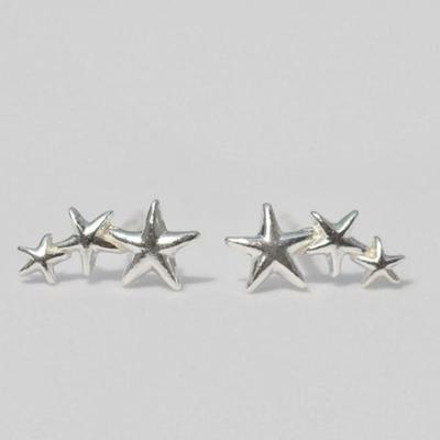 Women's Junior Daily Accessory Sari Star Earrings