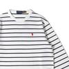 Polo Ralph Lauren Ss26 Logo Embroidered Striped Crew Neck Casual Long Sleeve T-Shirt Classic Edition Men Tops MNPOTSH16820394-100