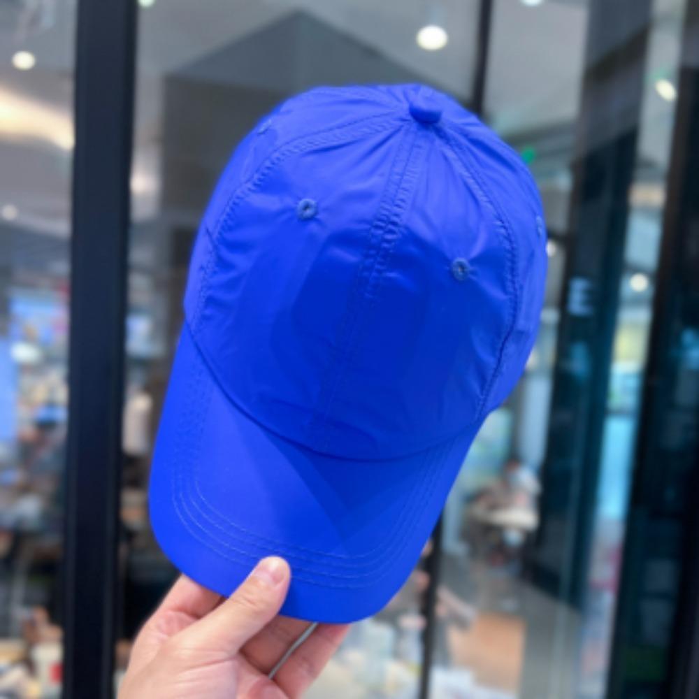 Thin Soft Top Baseball Cap Quick-Dry Outdoor Running Sports Hat Unisex Sun Protection Visor Slim Face Fit Breathable Summer Cap