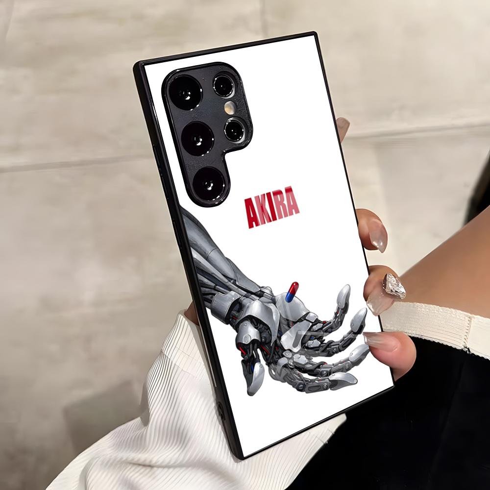 AKORA Phone Case For Samsung S26 S25 Edge Ultra S23 S22 S21 S20 Ultra Plus S24 Fe A54 A53 A25 Glass Cover