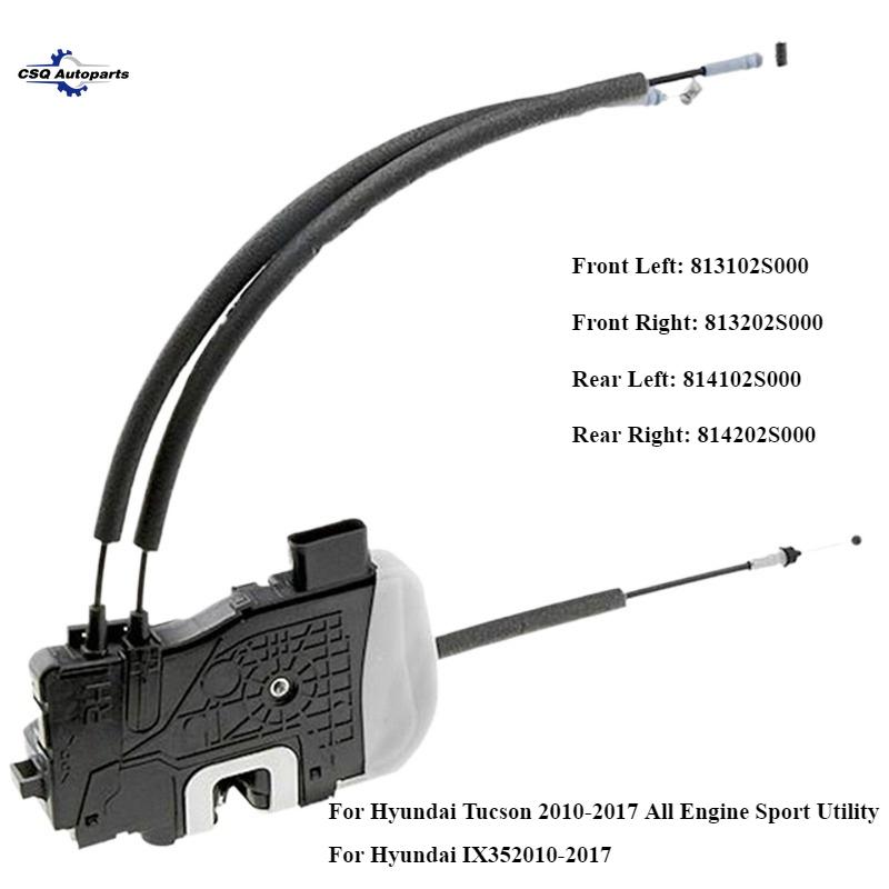 814102S000 814202S000 New Door Lock Latch Actuator Front Rear Right Left For 2011-2015 Hyundai IX35 Tucson 813102S000 813202S000