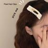 Woman Pearl Portable Hairclips Decoration Hairpin Fashion Hair Clip Hair-styling Wedding Birthday Headwear Accessory