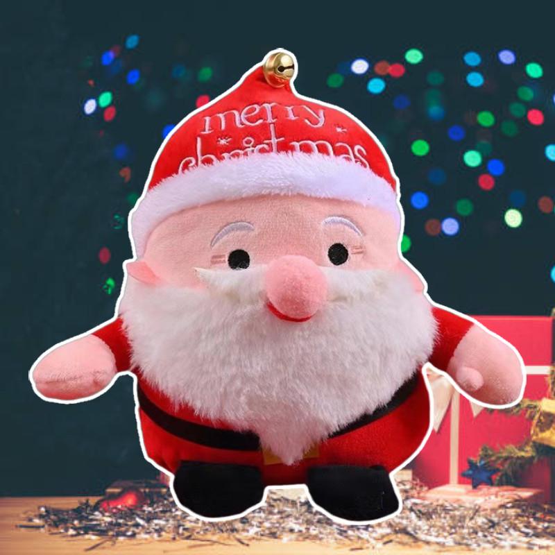 Söt jultomte gosedjur 8 tum Perfekt för barn Julklapp och Dekoration