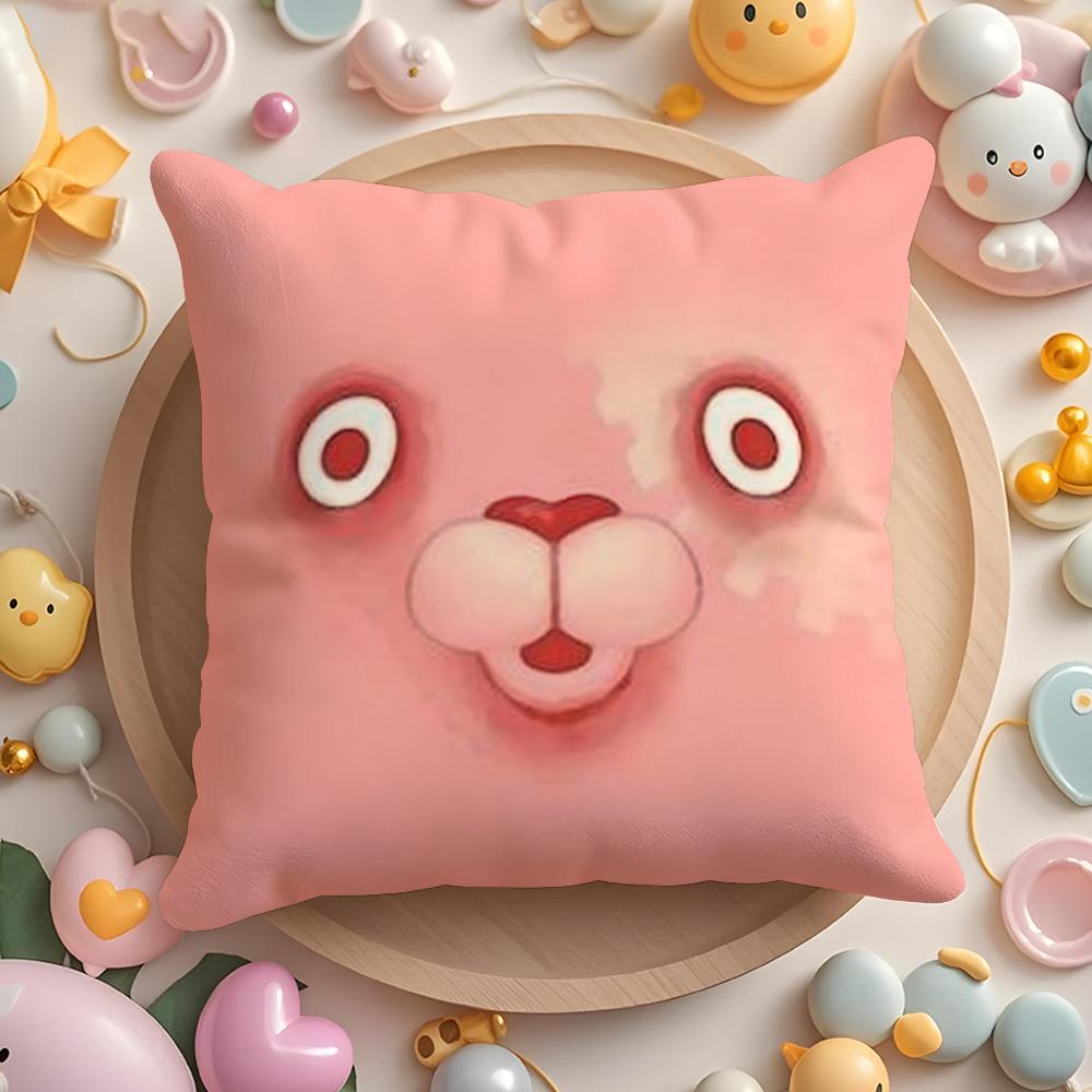 Anime U-Usavich Cushion Cover Home & Car Multi-Scene Pillow Cover - Reversible, Soft & Durable for Daily Use