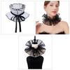 Versatile Ruffled Collar Perfect For Cosplay, Stage Performances, And Costume Parties Halloween Photo Props