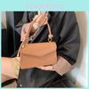 Stylish Retro Chic Small Shoulder Bag For Women In Black Purple White Pink Brown Colors