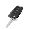 KEYYOU For Volkswagen VW Golf 4 5 Jetta Passat CC Tiguan Polo Beetle Skoda Flip Folding Remote Key Shell Fob 3 Buttons Car Key