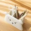 Sturdy ABS Plastic Wide Mouth Pencil Holders Ideal For Classroom Stationery Holders