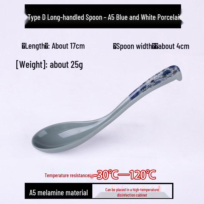 Youshu Melamin Hitzebeständiges Schöpflöffel-Set