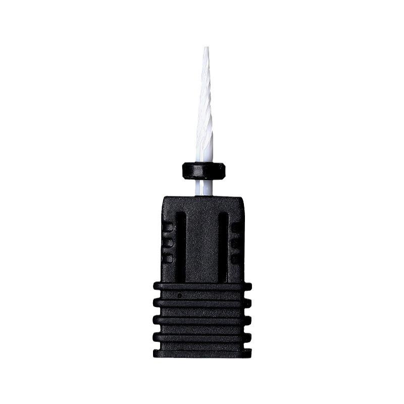 Ceramic Nail Art Grinding Head for Nail and Dead Skin Removal - Non-Heating Replacement Drill Bit.