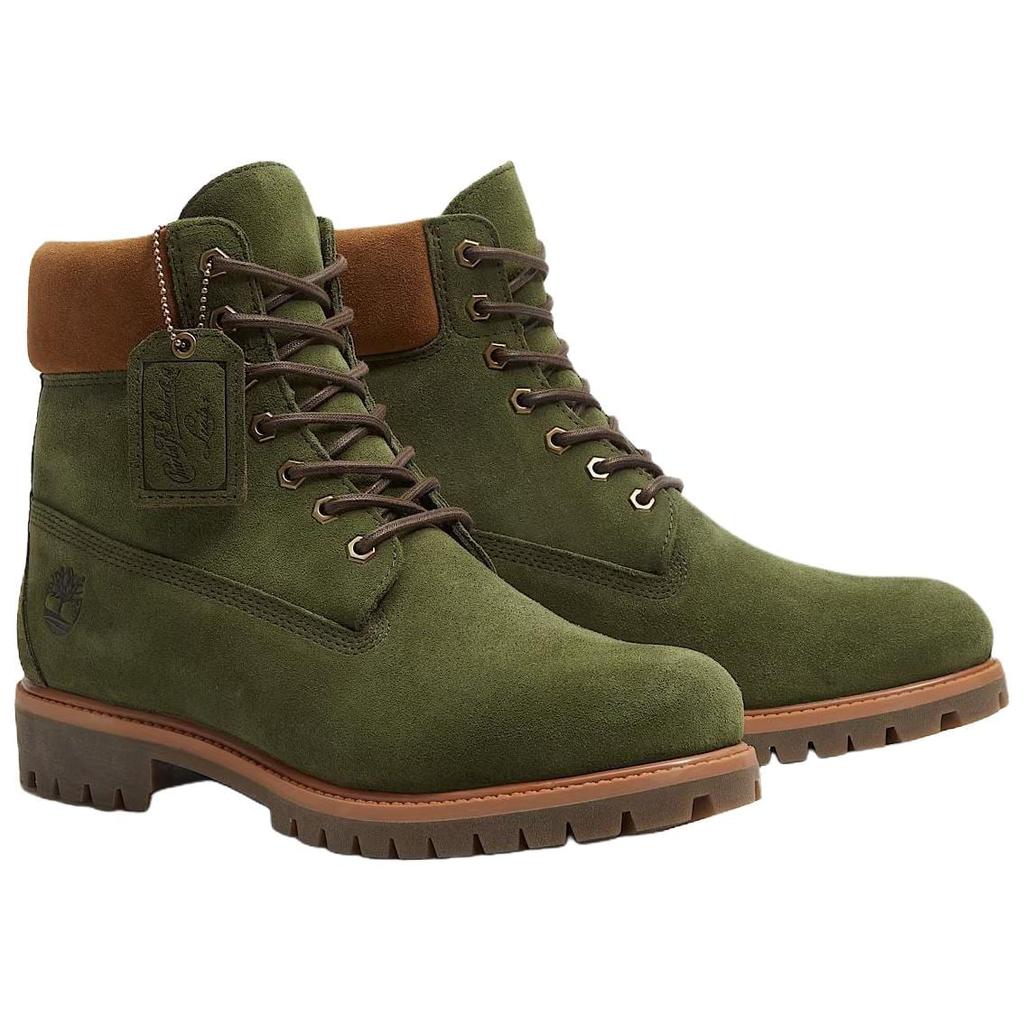 Timberland Stivali da Combattimento Corti da 6 Pollici Unisex Verde Oliva TB0A6G1REKB