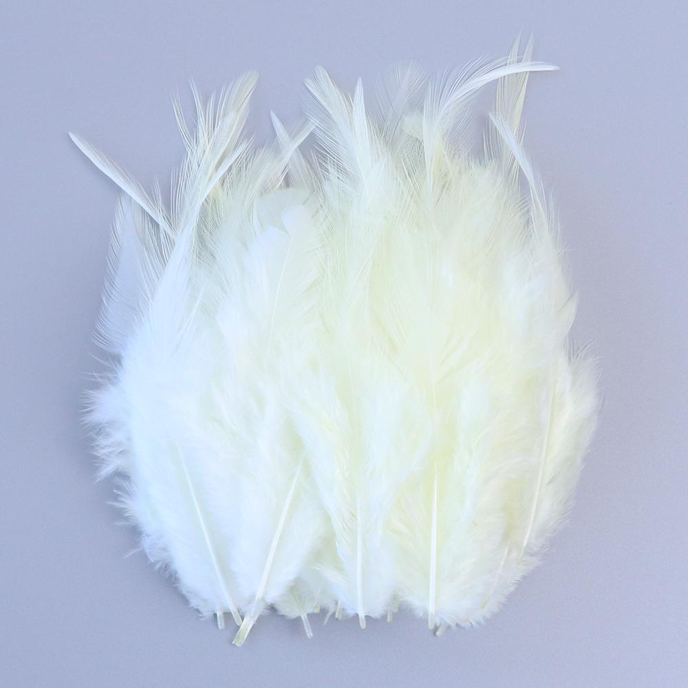 10-15cm Purple Chicken feather Natural Rooster feathers Fly-tying Material Cock Plumas for craft Dream Catcher Jewelry Decor
