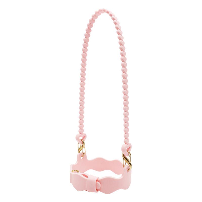 Silicone Water Cup Hanging Rope Cup Diameter 90-110mm Diameter Convenient To Carry Silicone Sling with Adjustable Hand Strap