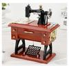 Vintage Sewing Machine Music Box Home Desktop Decoration Bedroom Living Room Small Ornament Sewing Machine Model