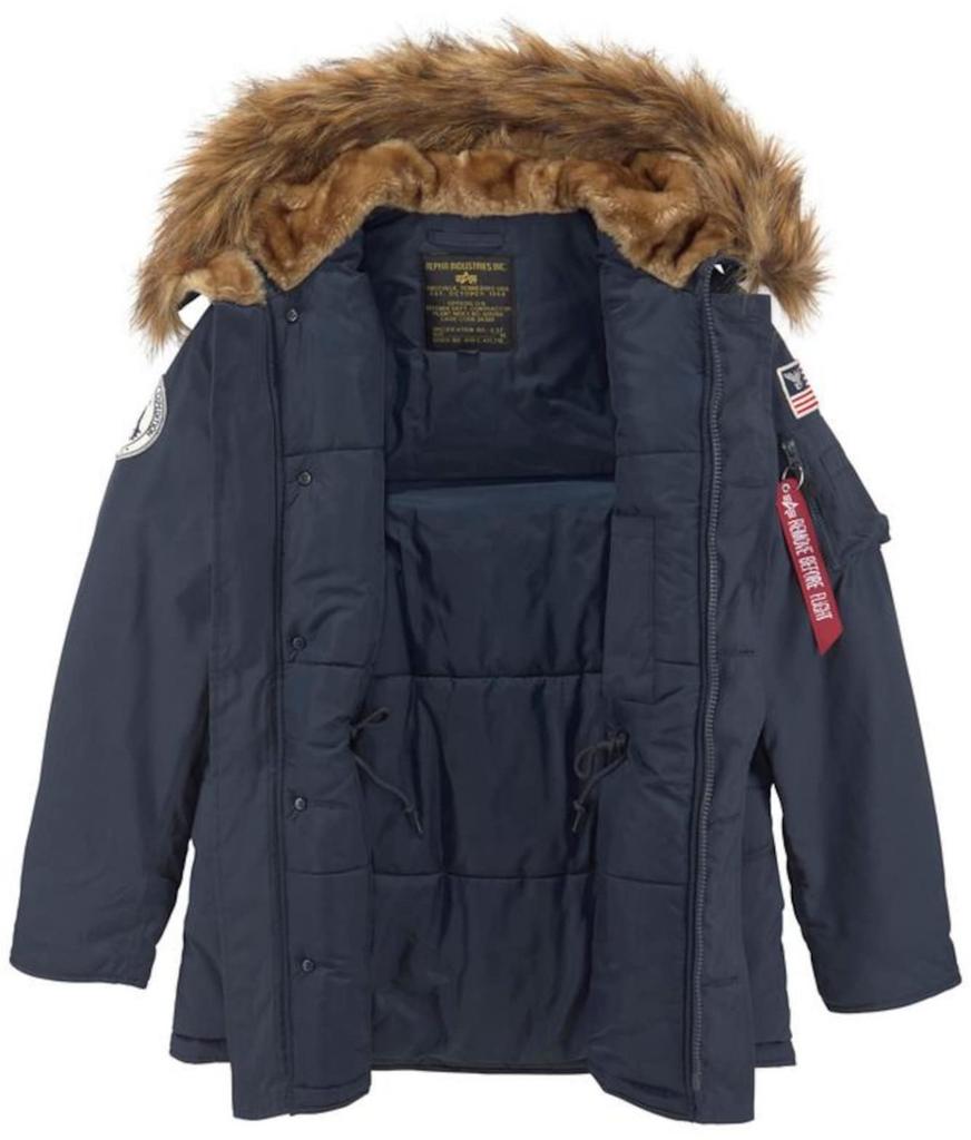 Winter Jacket Alpha Industries Polar Jacket (123144) Rep.blue