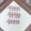 Hand-woven Armored Butterfly Zircon Diamond Bow Cat Eye Style High-end Pure Temperament Nail Art Patch