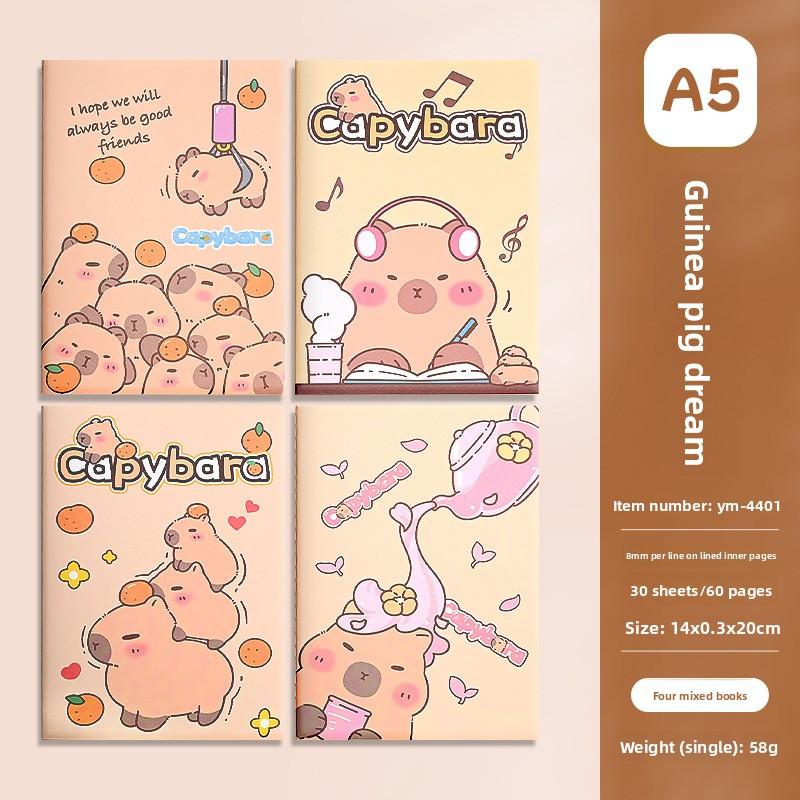 Cartoon A5 Car Line Book Cute Stationery School Supplies Children's Notebooks Elementary School Students