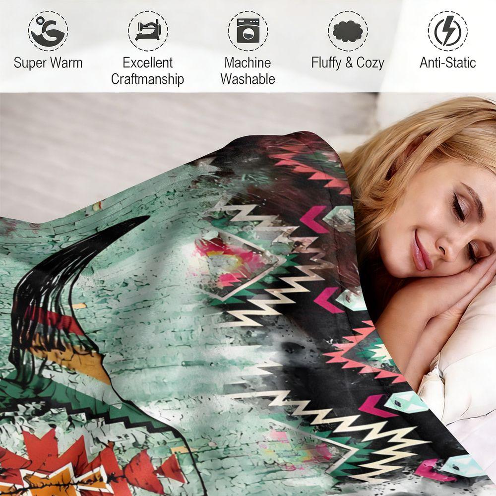 Highland Cattle Print Flannel Fleece Blanket Soft Cozy Throw Blanket for Bed Sofa Couch Home Gift Bedding Blanket