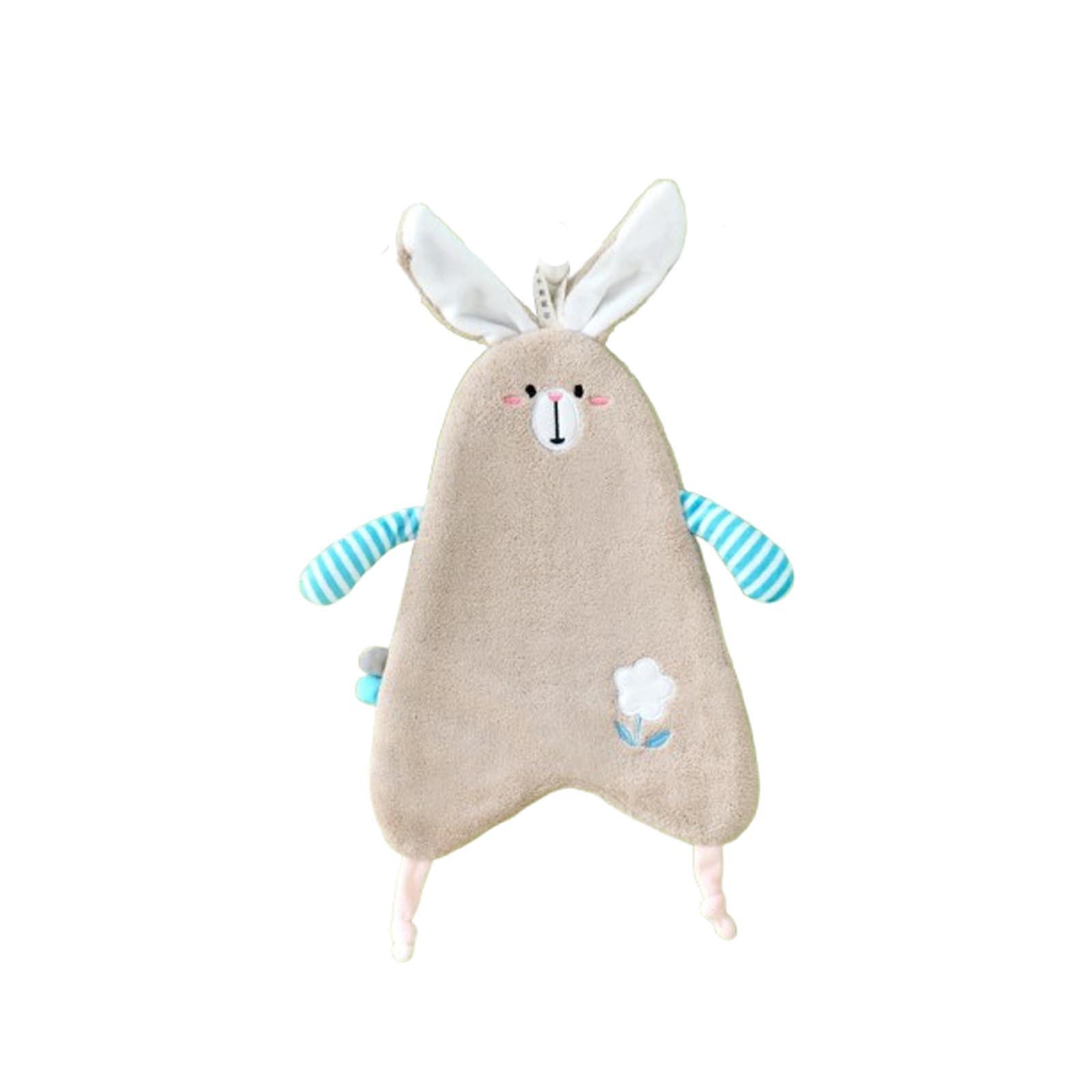 

Полотенце для рук из кораллового флиса, подвешиваемое полотенце для рук с рисунком, детский носовой платок One Size кофейный