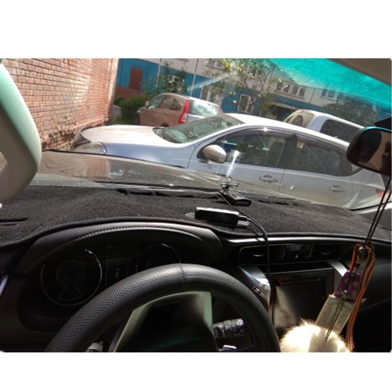 For Toyota Fortuner SW4 2016 2017 2018      Car Dashboard Cover Mat Pad Dash Sunshade Carpet Rug Accessories