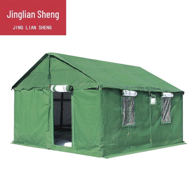 Jingliansheng 84A Cold Region Cotton Camping Tent with Bed